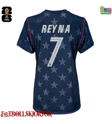 Förenta stater Giovanni Reyna #7 Bortatröja Dam VM 2026 Kortärmad